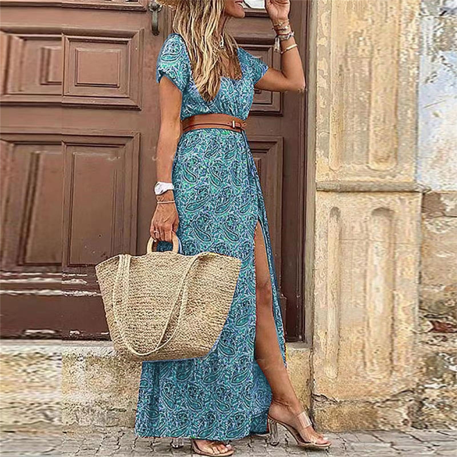 casual long dresses for women